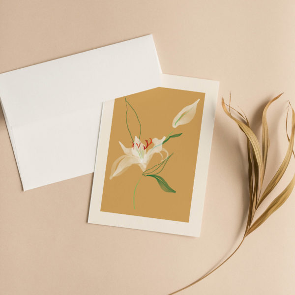 Catherine-Toews-Sunny-Floral-Greeting-Card-Lily