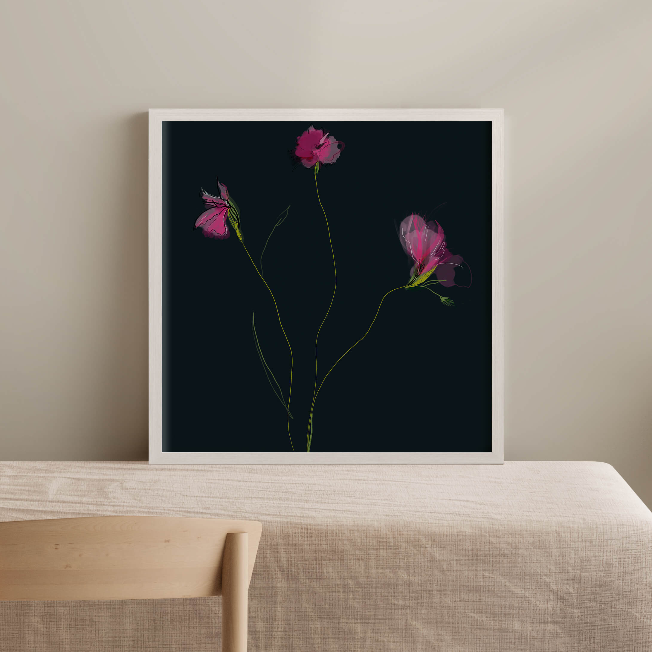 FLORA editions Art Prints & Cards for Flower Lovers by Catherine Toews - Giclée fine art print on archival paper