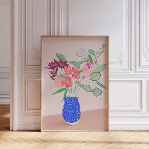 Spring Bouquet - FLORA editions Art Prints & Cards for Flower Lovers by Catherine Toews - Giclée fine art print on archival paper