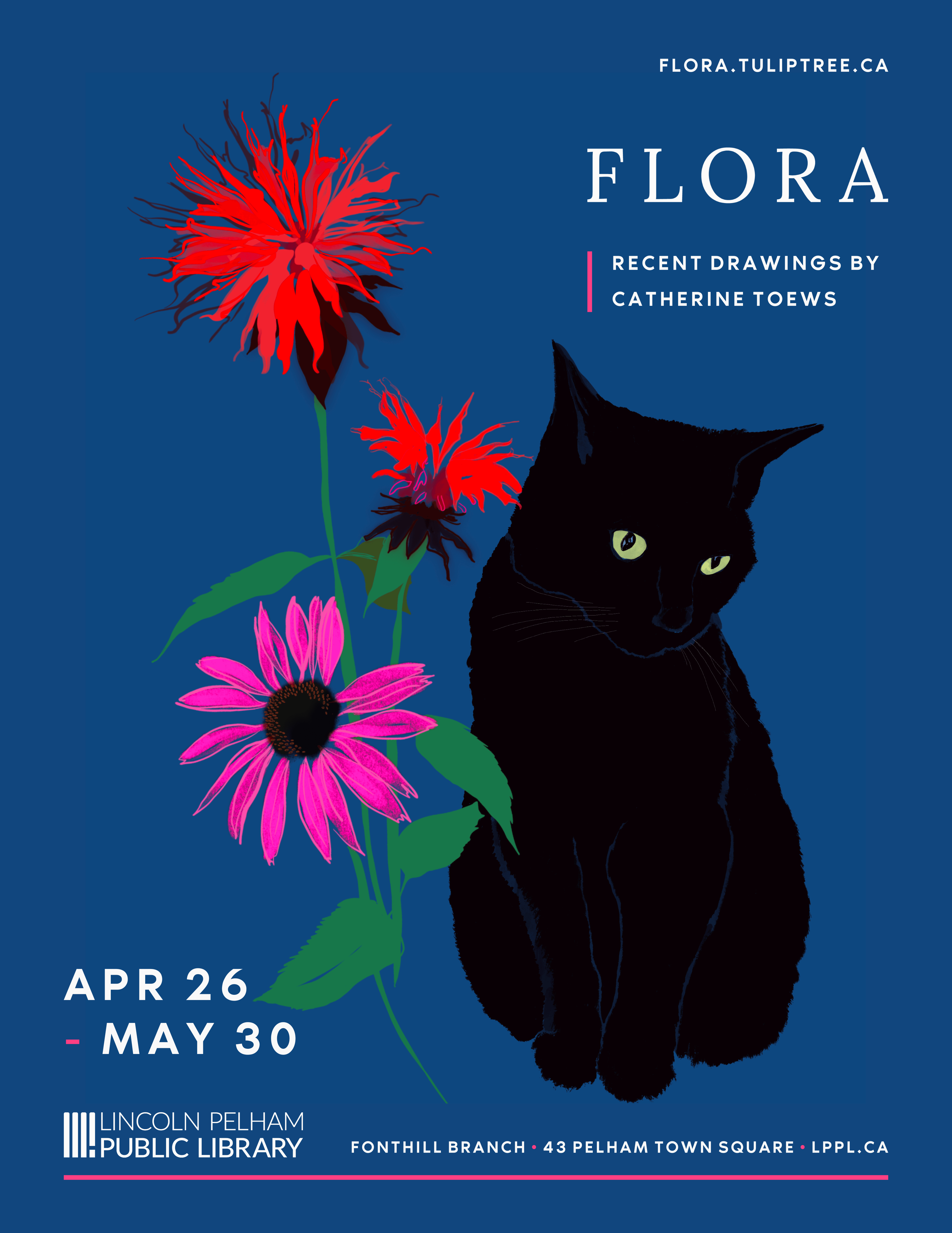 FLORA art exhibition by Catherine Toews